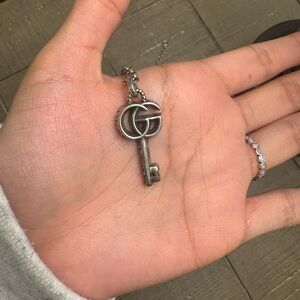 Gucci Marmont key pendant necklace